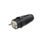 Taurus2 rubber plug nat IP54 (black)
