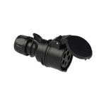 CEE-connector 32A 5p 6h IP44 SHARK (black)